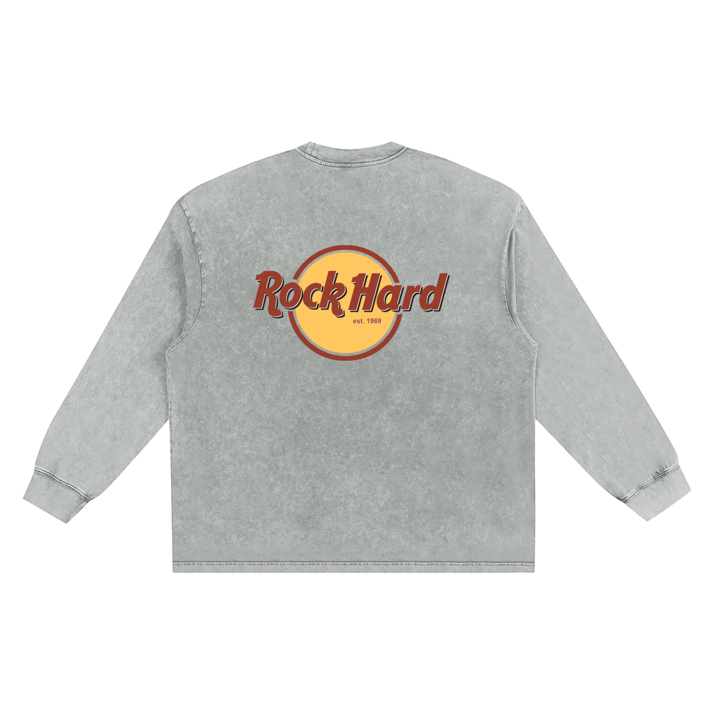 Rock Hard Longsleeve - Grey